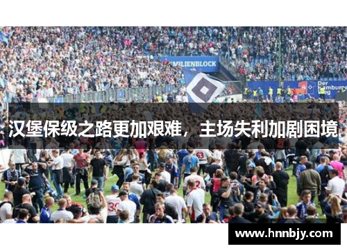 汉堡保级之路更加艰难，主场失利加剧困境